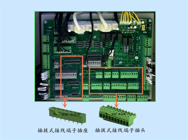 电梯控制柜接线端子实例图