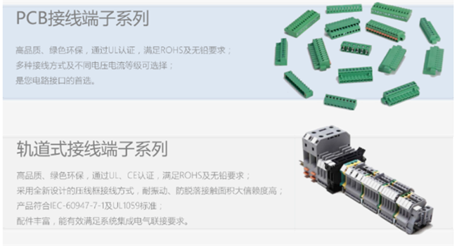 电梯控制系统电连接产品